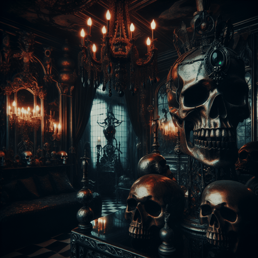 Décoration Intérieure Gothique : Intégrer des Têtes de Mort et Créer votre Marque