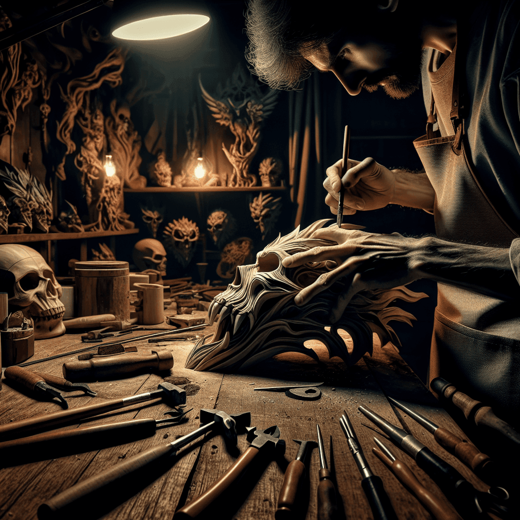 L'Influence des Têtes de Mort sur l'Artisanat Gothique Global