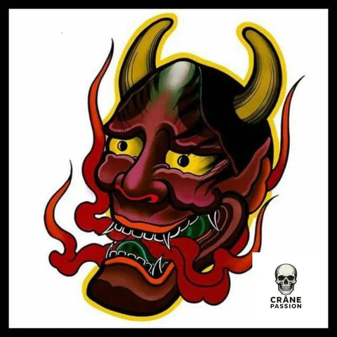 Autocollant Petit Diable - Crâne Passion