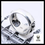 Bague Aztèque (Argent) - Crâne Passion