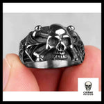 Bague Crâne Araignée - Crâne Passion