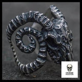 Bague Crâne Bélier - Crâne Passion