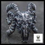 Bague Crâne Bélier - Crâne Passion