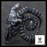 Bague Crâne Bélier - Crâne Passion
