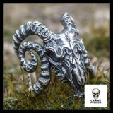 Bague Crâne Bélier - Crâne Passion