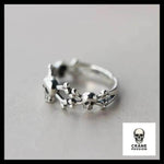 Bague Crâne Femme En Argent - Crâne Passion