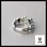Bague Crâne Femme En Argent - Crâne Passion