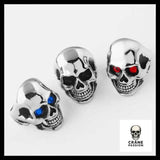 Bague Crâne Fendu (Acier) - Crâne Passion