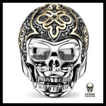 Bague Crâne Homme (Argent) - Crâne Passion