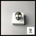 Bague Crâne Homme (Argent) - Crâne Passion