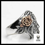 Bague Crâne Mexicain Catrina (Argent) - Crâne Passion