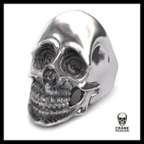 Bague Crâne Rock (Acier) - Crâne Passion