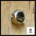 Bague Décapsuleur Tête de Mort (Acier) - Crâne Passion