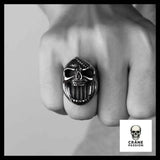 Bague Décapsuleur Tête de Mort (Acier) - Crâne Passion