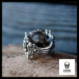 Bague Gothique Femme - Crâne Passion