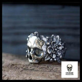 Bague Gothique Femme - Crâne Passion