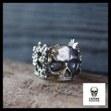Bague Gothique Femme - Crâne Passion