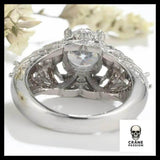 Bague Gothique Frémissant (Acier) - Crâne Passion