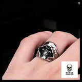 Bague Grande Faucheuse (Acier) - Crâne Passion