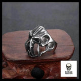 Bague Homme Démon (Acier) - Crâne Passion