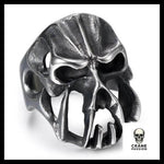 Bague Homme Démon (Acier) - Crâne Passion