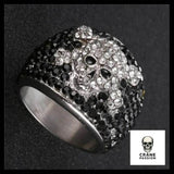 Bague Johnny Hallyday (Acier) - Crâne Passion