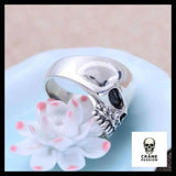 Bague Keith Richards (Acier) - Crâne Passion