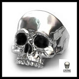 Bague Motard Homme (Acier) - Crâne Passion