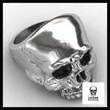 Bague Motard Homme (Acier) - Crâne Passion