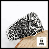 Bague Pirate (Argent) - Crâne Passion