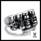 Bague Poing (Acier) - Crâne Passion