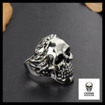 Bague Rock And Roll (Acier) - Crâne Passion