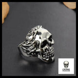 Bague Rock And Roll (Acier) - Crâne Passion