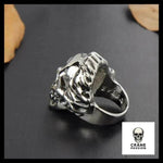 Bague Rock And Roll (Acier) - Crâne Passion