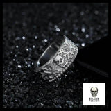 Bague Rock Femme (Acier) - Crâne Passion