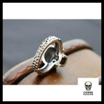 Bague Skull Démon (Argent) - Crâne Passion