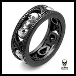 Bague Skull Femme (Acier) - Crâne Passion