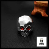 Bague Skulll Diamonds (Acier) - Crâne Passion