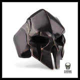 Bague Spartiate (Acier) - Crâne Passion
