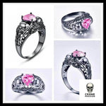 Bague Squelette Diamant (Acier) - Crâne Passion