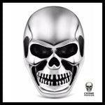 Bague Tête de Mort Anarchie (Acier) - Crâne Passion