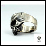 Bague Tête de Mort (Argent) - Crâne Passion
