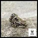 Bague Tête de Mort Baroque - Crâne Passion