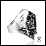 Bague Tête de Mort Faucheuse Gothique - Crâne Passion