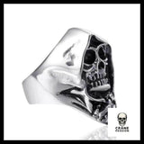 Bague Tête de Mort Faucheuse Gothique - Crâne Passion