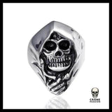 Bague Tête de Mort Faucheuse Gothique - Crâne Passion