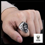 Bague Tête de Mort Faucheuse Gothique - Crâne Passion