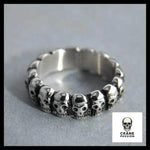 Bague Tête de Mort Femme - Crâne Passion
