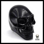 Bague Tête de Mort Noire (Acier) - Crâne Passion