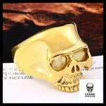 Bague Tête de Mort Rock Skull - Crâne Passion